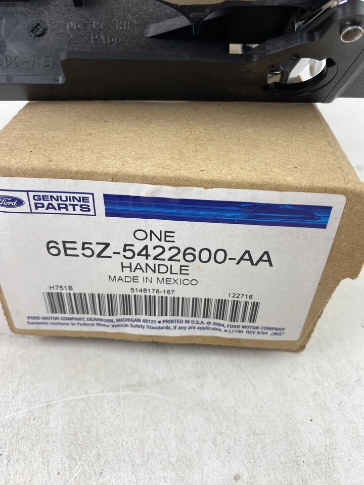 Manija de puerta interior del lado derecho del pasajero Lincoln MKZ original Ford OEM 2006-2012 Foto 2 de 4