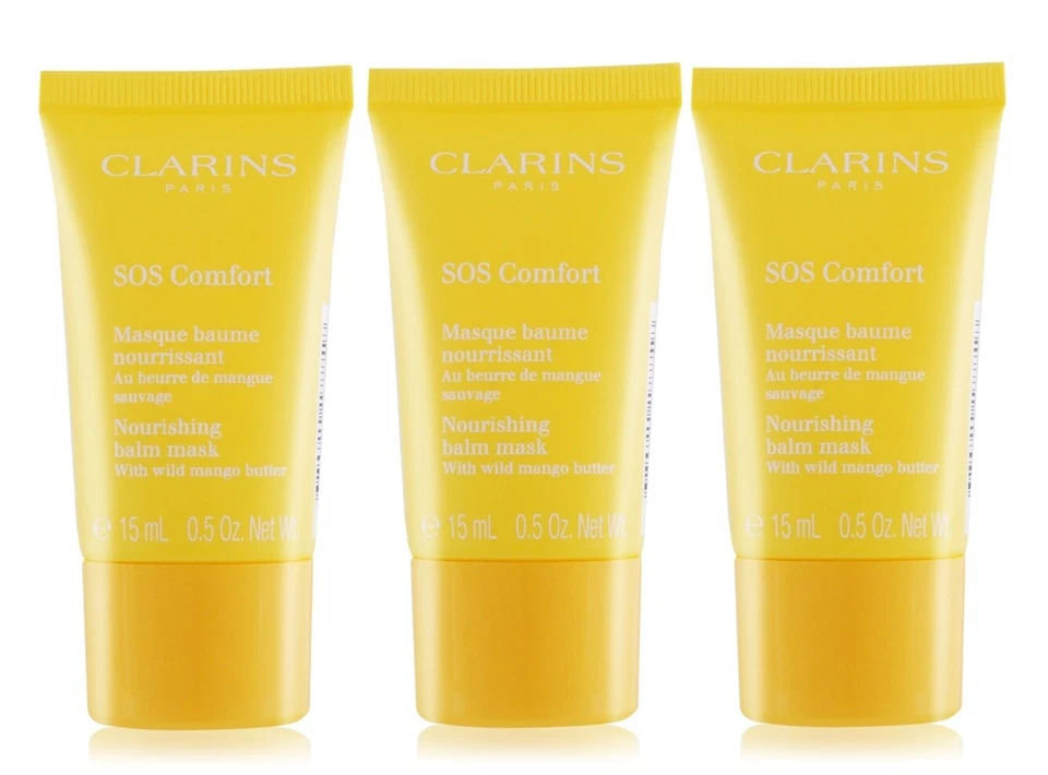 CLARINS SOS Comfort Face Mask 30ml = 15ml x 2 - Image 3 of 3