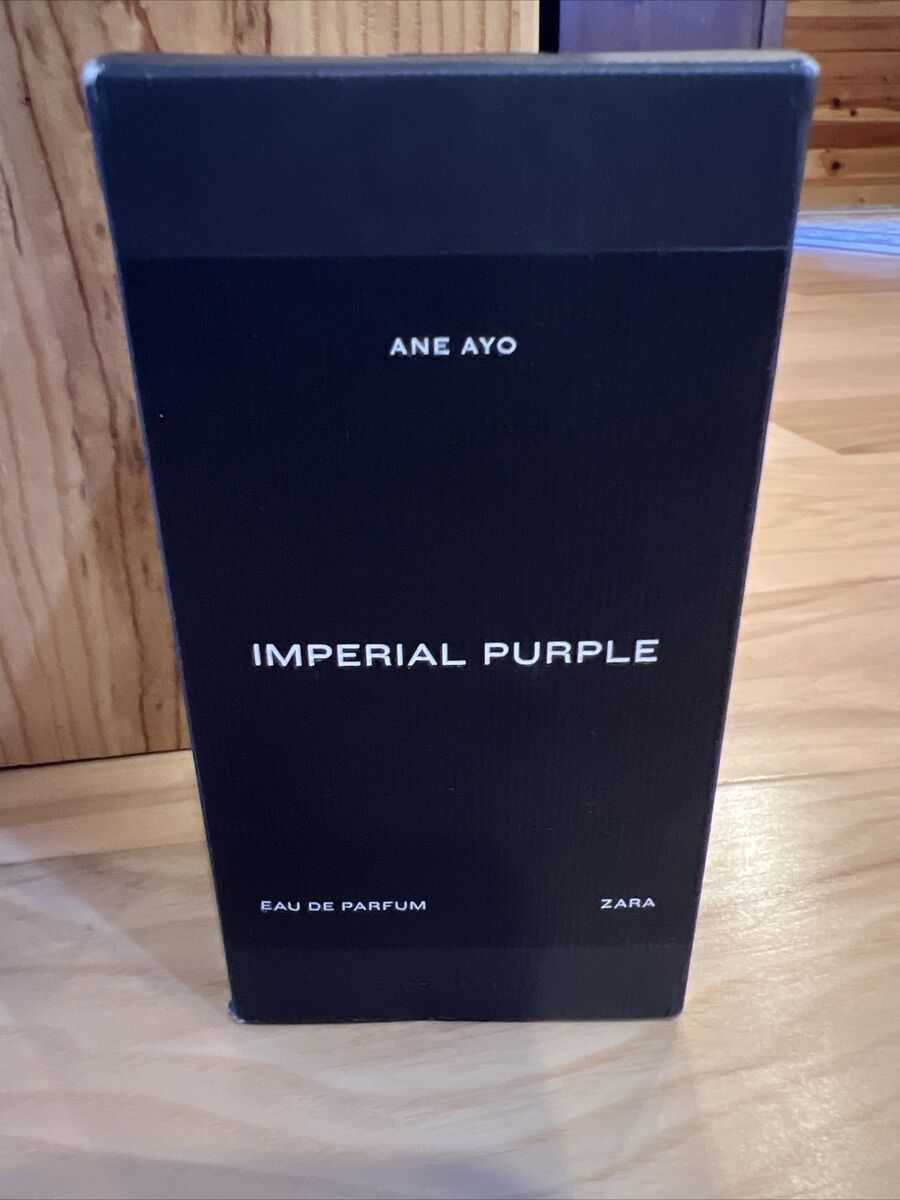 ZARA Ane Ayo IMPERIAL PURPLE 3.4 oz (100 ml) EDP Spray | eBay ZARA Ane Ayo IMPERIAL PURPLE 3.4 oz (100 ml) EDP Spray | eBay