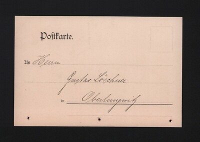 BARMEN, Postkarte 1907, Imhof, Bochkoltz & Vogeler