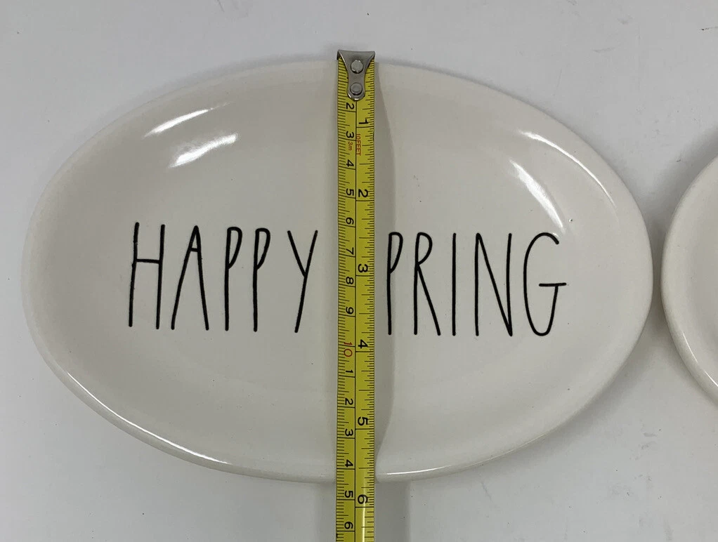 wholesale sales NEW RAE DUNN (2) EASTER OVAL PLATES