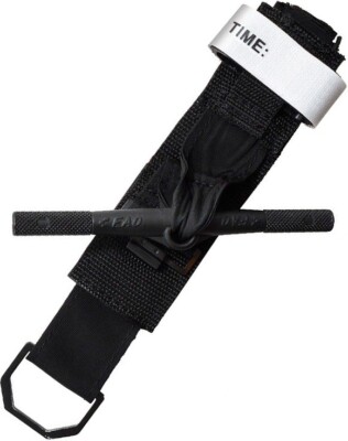 First Aid Only SC Windlass Tourniquet Black Nylon Works Quickly Easy To Secure