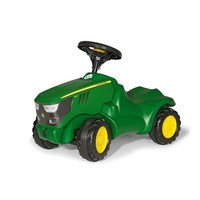 Rolly Toys Babyrutscher Minitrac John Deere 6150R, Mit Hupe, Rutschfahrzeug