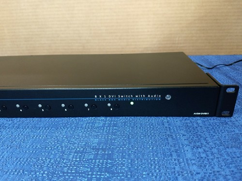 Black Box AVSW-DVI8X1 8 x 1 DVI Switch with Audio - Picture 2 of 11