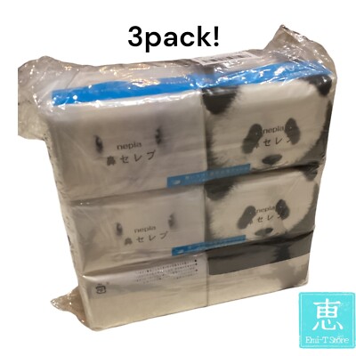 Nepia Hana Celeb Pocket Tissues 24 sheets 16pieces ×3packs from japan