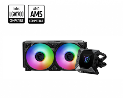 Msi MPG CORELIQUID K240 V2 Processor Liquid Cooling ARGB 2250 RPM