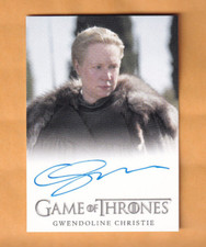 2022 Game of Thrones Complete Series Vol 2 Gwendoline Christie Full Bleed Auto
