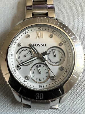 Fossil Stella Uhren Damen Fossil Silber Fossil Armbanduhr Damen