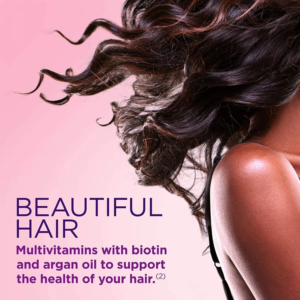 Nature's Bounty Optimal Solutions Unhas de Cabelo Força Extra Biotina 2 PACOTES - Imagem 3 de 4