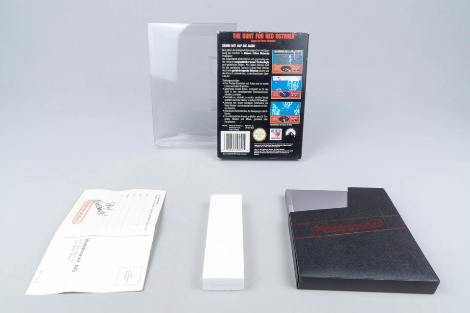 Nintendo NES *The Hunt for Red October: Jagd Auf Roter Oktober* OVP PAL B 7H-FRG - Bild 2 von 4