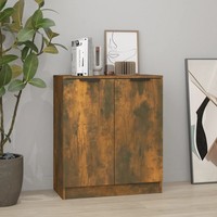 Sideboard RäUchereiche 60X30X70 Cm Holzwerkstoff Wohnzimmer Modern