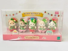 Sylvanian Families Doll Baby set strawberry / Calico Critters Figure japan