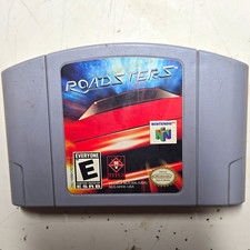 Titus Roadsters Nintendo 64 N64 Game Cartridge NTSC-U/C E-Everyone Racing