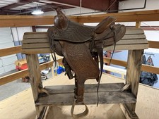 Cowboy Brand Bighorn 400 Western Saddle   Used Trail / Pleasure 14  
