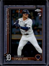 2025 Topps Chrome Dillon Dingler RC Rookie #274 Tigers