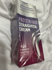 Professional Protein Hair Straightening Cream - 2 oz Exp 12/26
