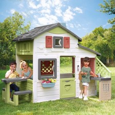 Smoby Life Neo Friends Playhouse with Kitchen Outdoor Play House