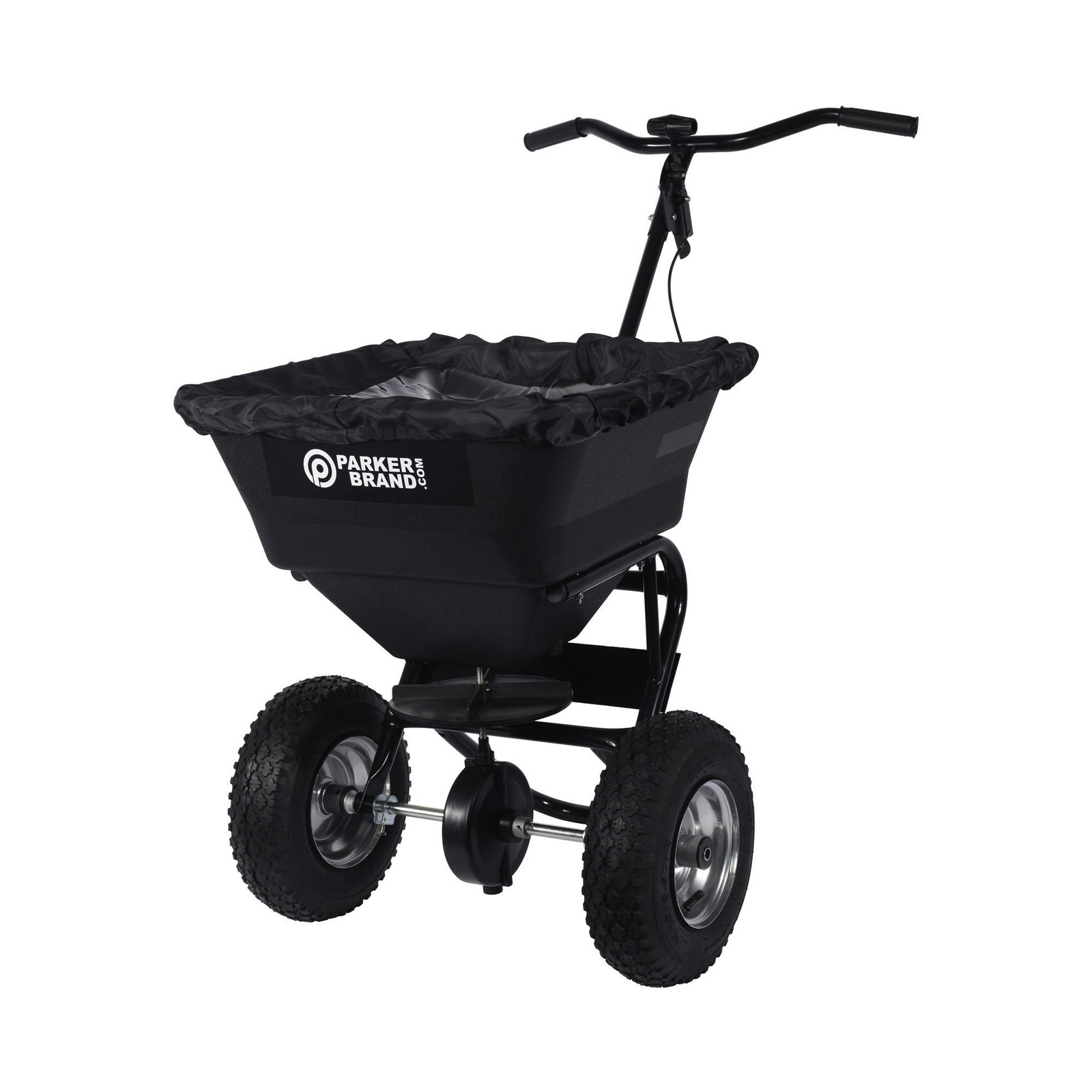 Hand Push Salt / Seed Spreader - 97Lbs Max. Load