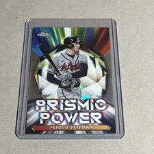 2021 Topps Chrome - Prismic Power Freddie Freeman #PP-8