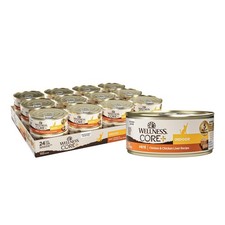 Grain-Free Protein-Rich Wet Cat Food Pate for Indoor Cats, Chicken, 5.5 oz, 12 C