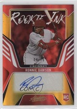 2022 Panini Absolute Rookie Ink Spectrum Gold 4/10 Ronnie Dawson Auto 1l2