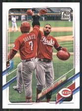 2021 Topps #365 Nick Castellanos Cincinnati Reds 51300