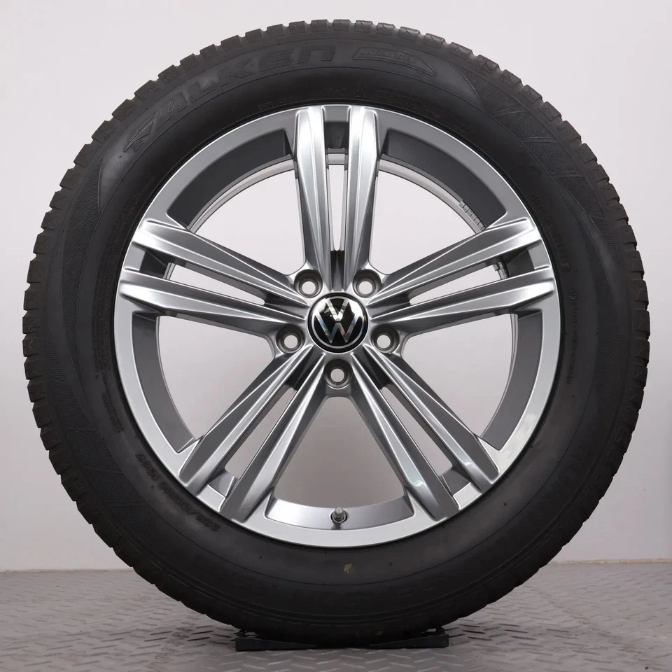 Ganzjahresräder 18 Zoll VW Tiguan II Original Felgen 235/55R18 Allwetterreifen - Bild 3 von 4