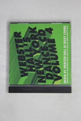 Webster Hall's York Dance CD Vol 4 Mixed by Dj Ricky Corbo