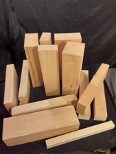 13 Pc Kiln Dried Basswood Carving Blocks Variety Box Lumber Bulk02