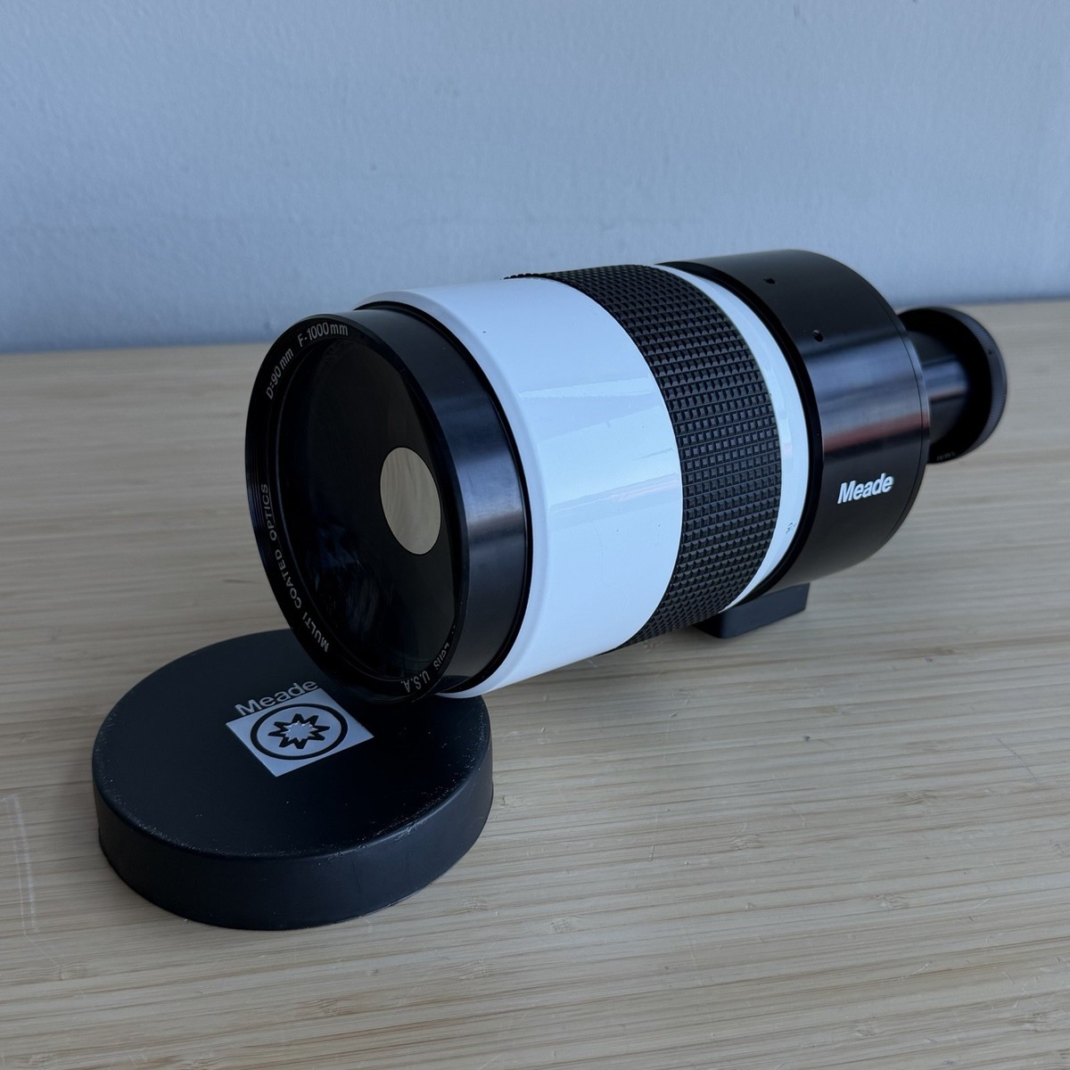 Meade Telescope Mirror Lens F 1000mm F/11 D = 90mm | eBay