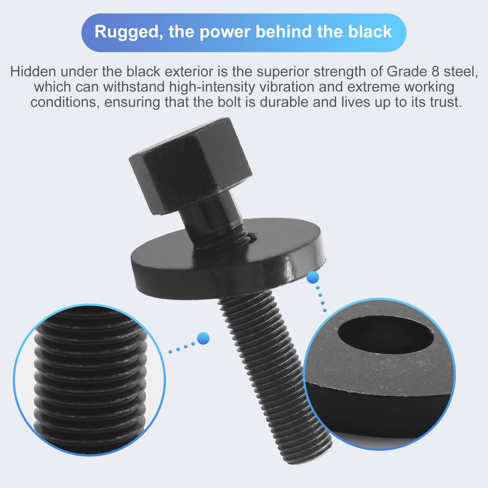 38770 Harmonic Balancer Bolt for Small Block Chevy Harmonic Balancer thumbnail 3