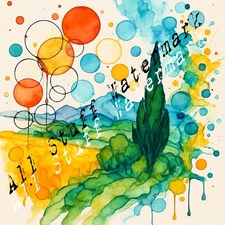 Digital Download Sphere Green Photo Wallpaper Desktop Picture Background AI Art