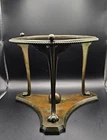 Antique Tiffany Studios Attributed Bronze Vase Holder, signed