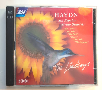 The Lindsays: Haydn - Six Popular String Quartets (2CDs, 1998 ASV Ltd)