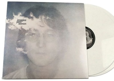 2 LP WHITE VINYL JOHN LENNON IMAGINE ULTIMATE MIXES SEALED 180 GRAM AUDIOPHILE