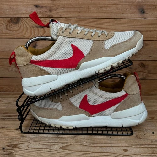 Nike Trainers Mens Size UK 9.5 Tom Sachs NikeCraft Mars Yard Brown NASA Shoes