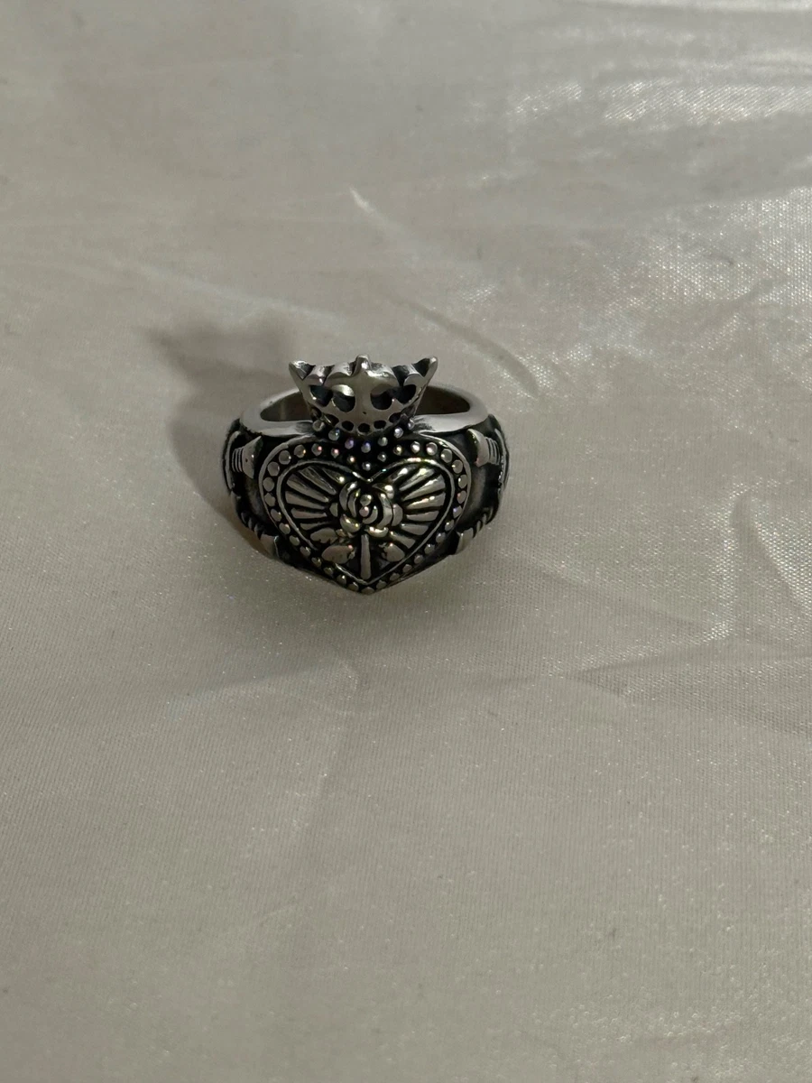 Charm In Argento Claddagh - Cuore Celtico 3D Model 3D Printable | CGTrader - Foto 11