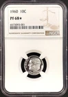 1960 Proof Roosevelt Dime certified PF 68 STAR by NGC!