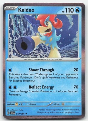 Keldeo Chaos Rising 19/86