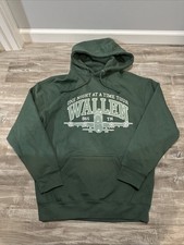 Morgan Wallen 2024 One Night At A Time Tour Hoodie Green Sz M Double Sided