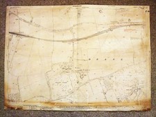 Hampshire old map plan history genealogy Deane, Oakley Hall