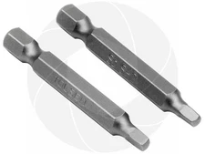 2inch Long Square Robertson S2 Head Screwdriver Bit Set with 1/4inch Hex Shank