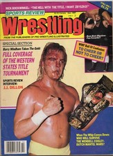 SPORTS REVIEW WRESTLING OCTOBER 1987 FOUR HORSEMEN BARRY WINDHAM TERRY GORDY WWF