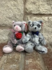 Ty Beanie Babies Grandma & Gramdpa The Grandparents Bears (Internet Exclusive)