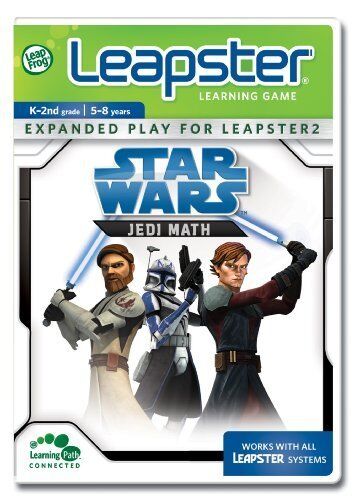 Star Wars Jedi Matemáticas Grado K-2do, 5-8 años, (Leapster, 2005) Envío Gratuito, Nuevo - Imagen 1 de 1