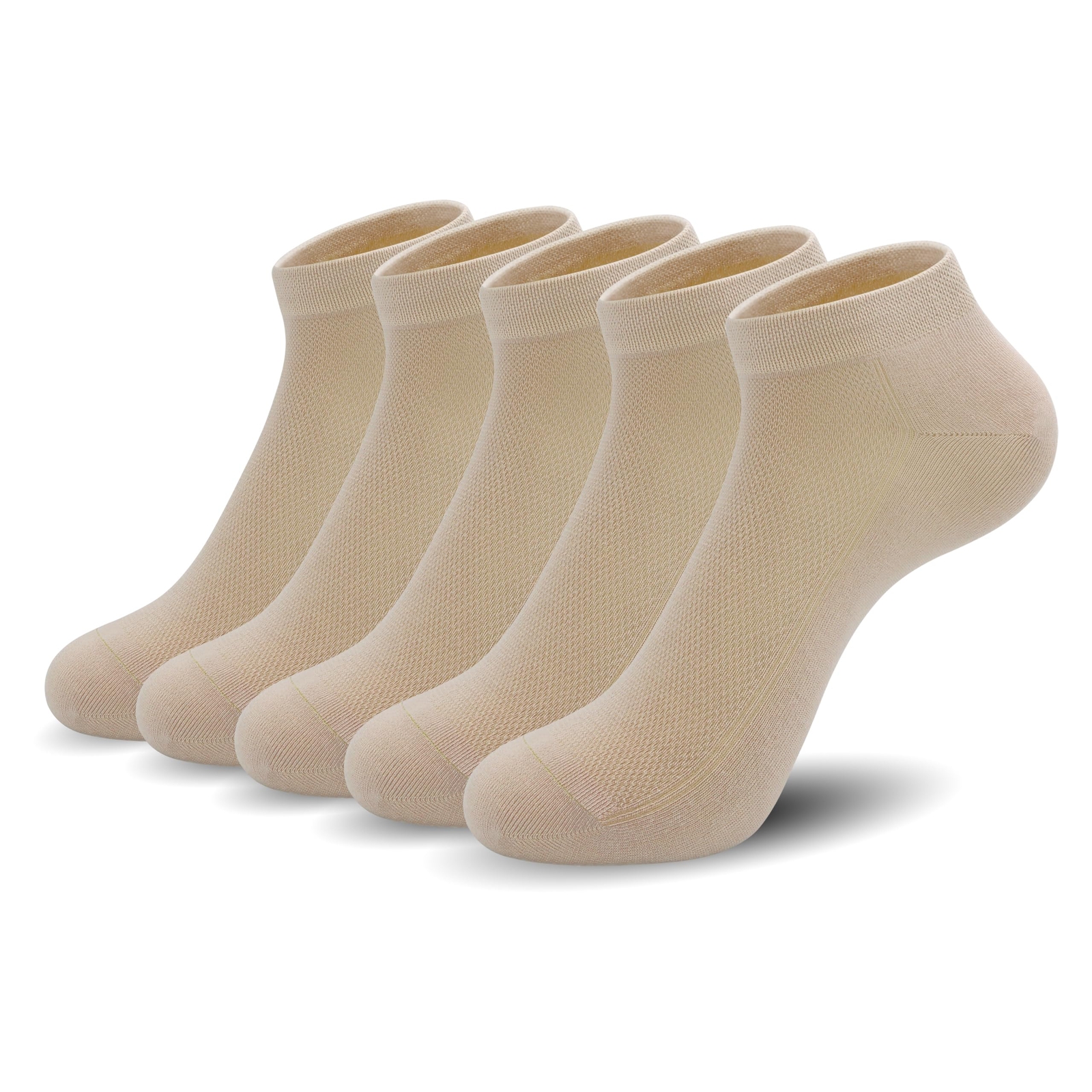 Thin Ankle Socks for Women Viscose Bamboo Mesh Breathable Lightweight Casual ...-image