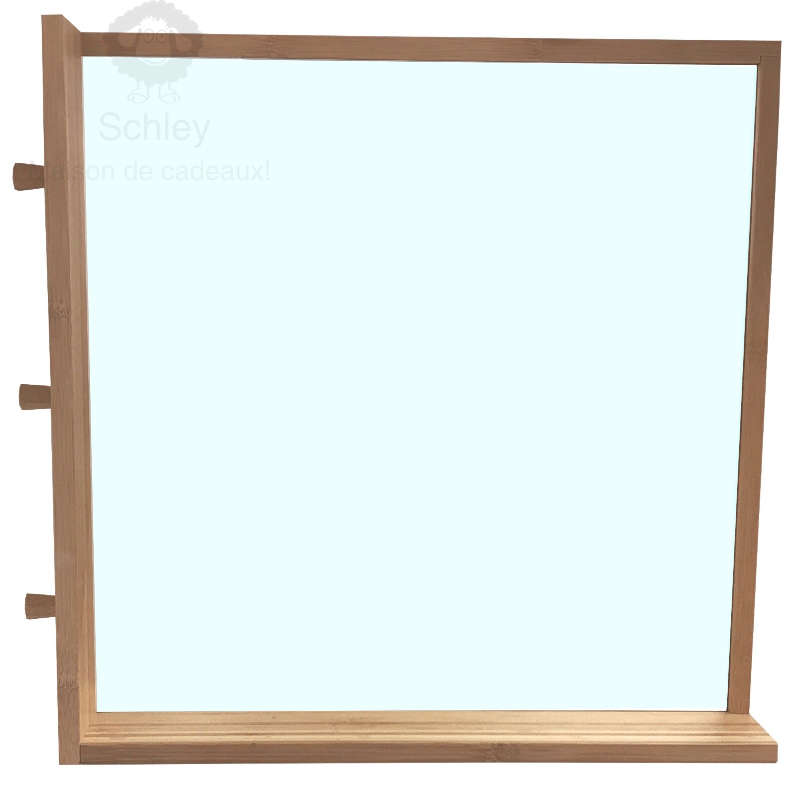 rågrund ragrund spiegel wandspiegel badezimmer bambus ikea 53x50x9cm