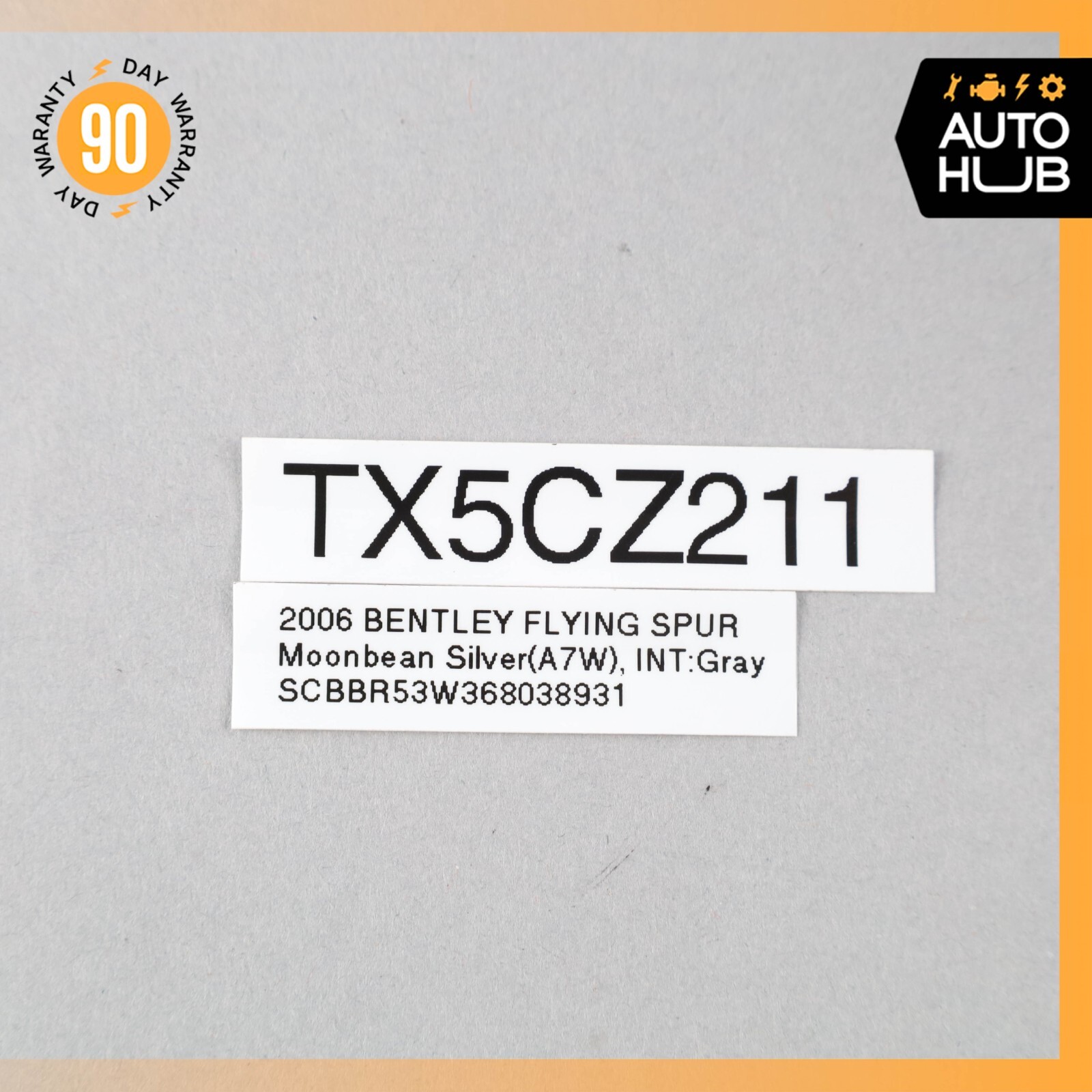 03-13 Bentley Continental Flying Spur Battery Discharge Relay Module OEM 53k