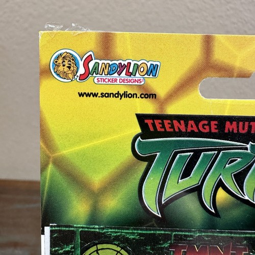 Vintage Teenage Mutant Ninja Turtles TMNT Sandylion Stickers: Set Of 2 Packs - Picture 5 of 20