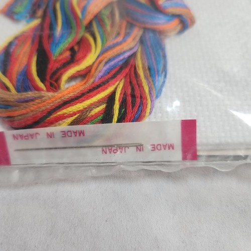 Bucilla Counted Cross Stitch Kit RAIN I SIMPLY LOVE Rainbow Teddy Bear Sampler - Picture 10 of 10